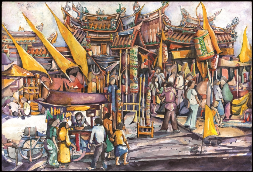 『九皇帝の寺院』リー・リン・フェン