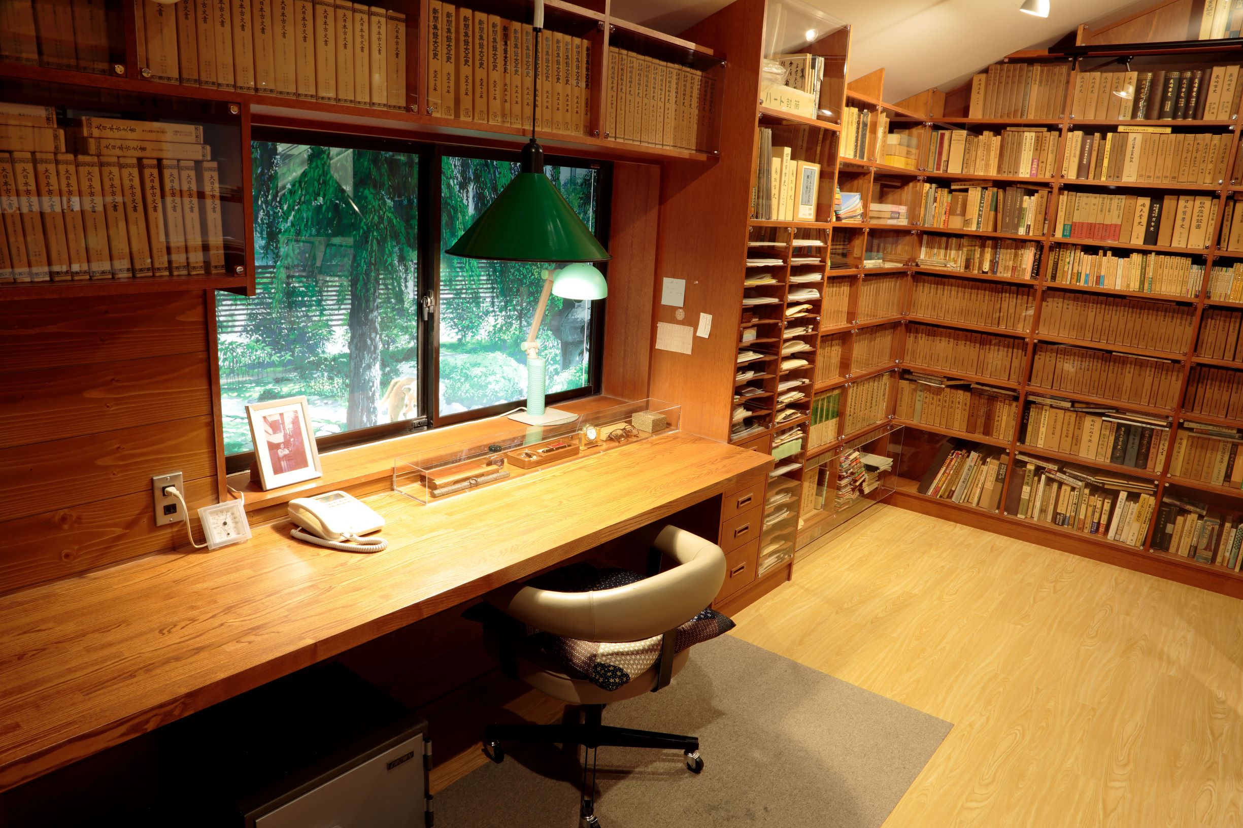 書斎再現展示