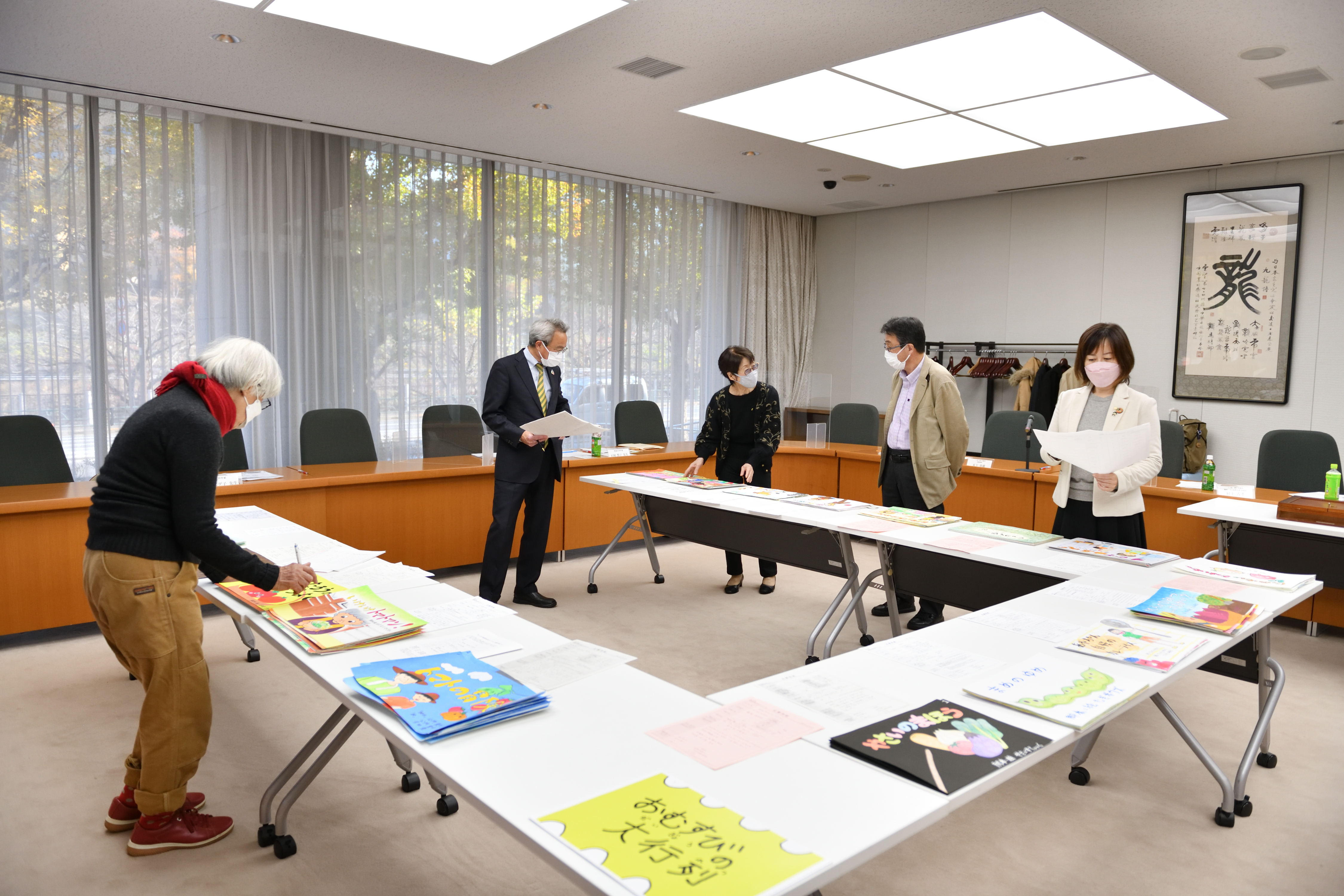 第12回「食農教育紙芝居コンクール」審査風景