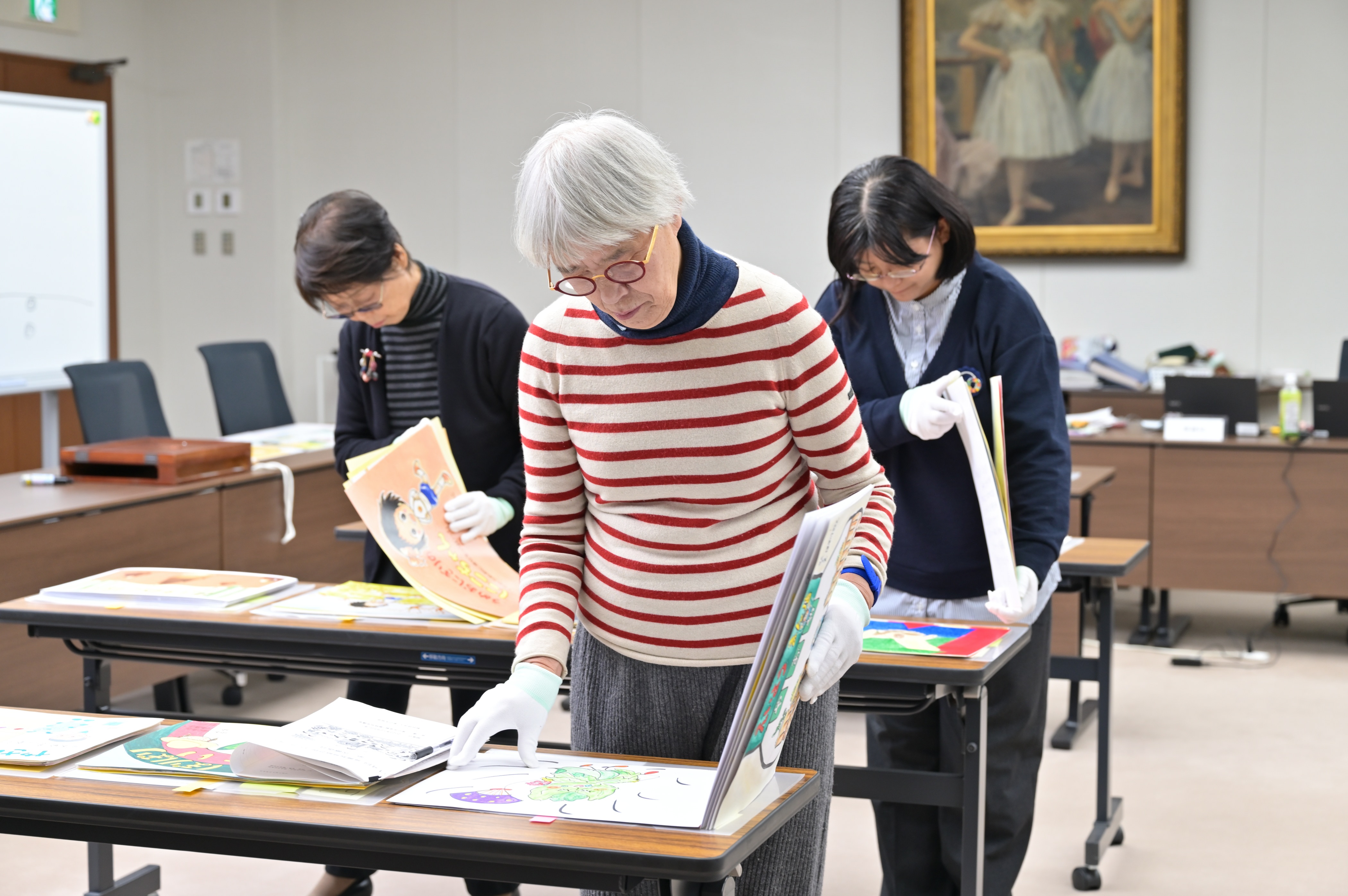 第12回「食農教育紙芝居コンクール」審査風景