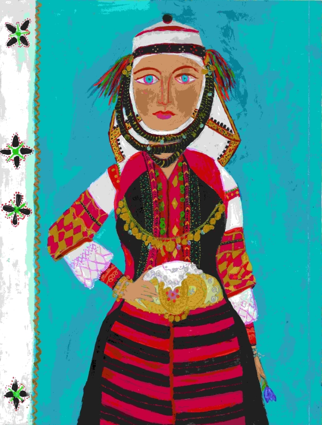 Traditional Dress from the Women of Asvestohori