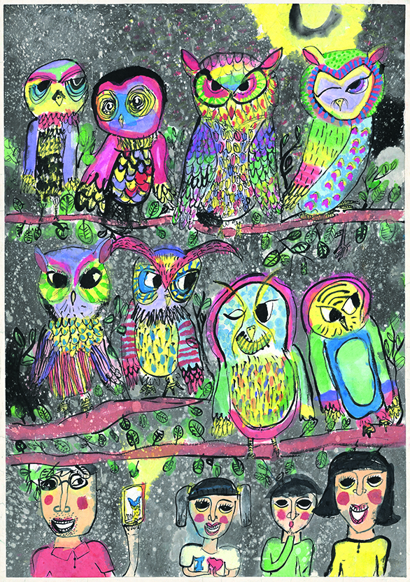 -Watching Owls-Carry Zheng