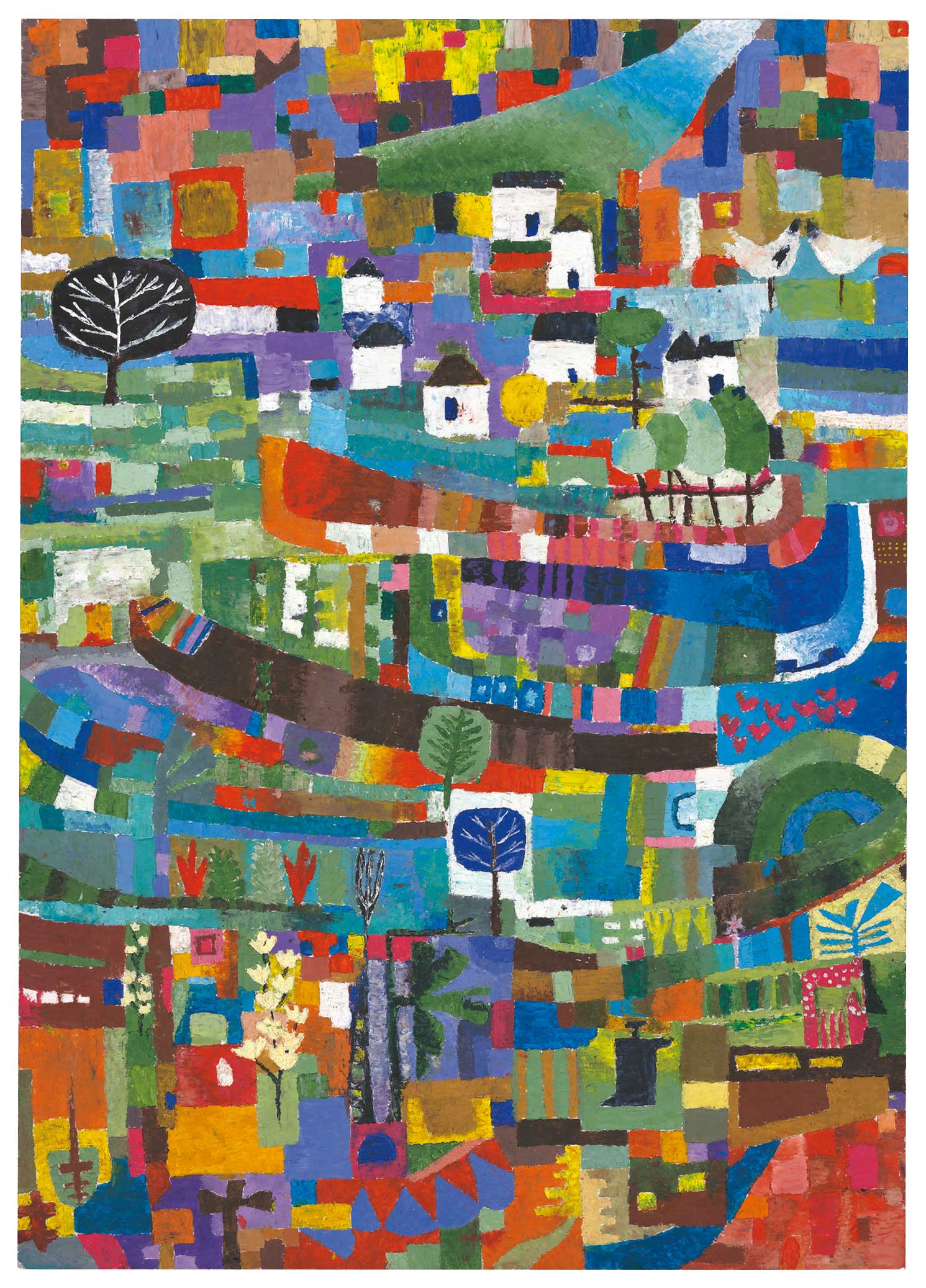 『私の国の色』ケルプシャイテ ファウスタ_第28回世界こども図画コンテスト 金賞作品