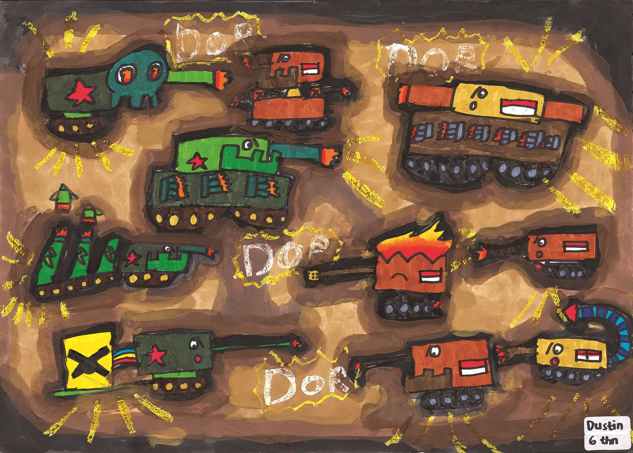 『Tank War』LIMANJAYA Mikael Dustin_Gold prize works of 30th contest